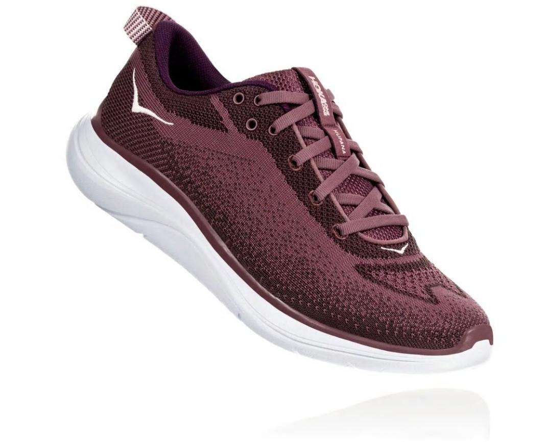 Women Road Running | HOKA ONE ONE Hupana Flow Rose Brown / Deep Mahogany