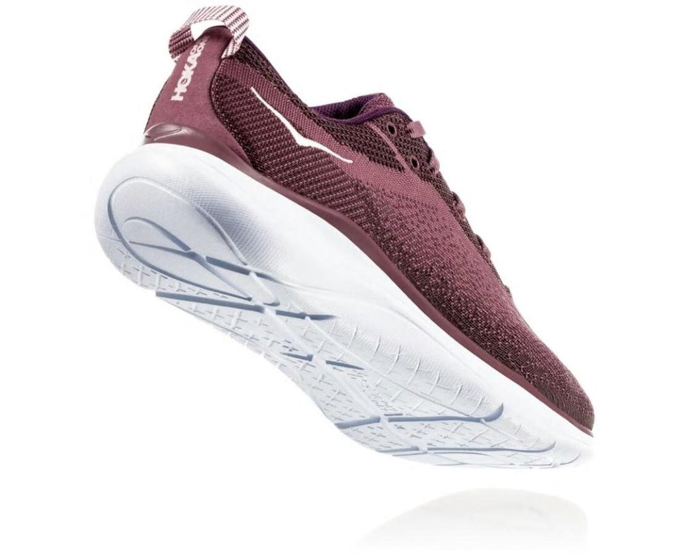 Women Road Running | HOKA ONE ONE Hupana Flow Rose Brown / Deep Mahogany