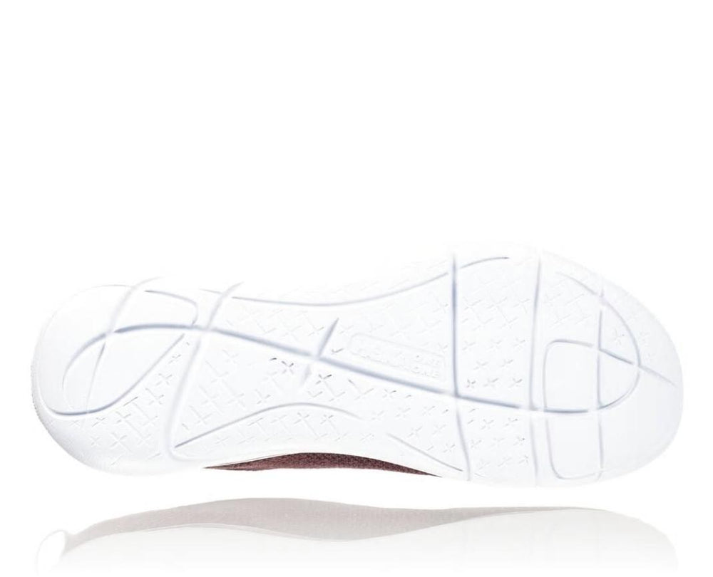 Women Road Running | HOKA ONE ONE Hupana Flow Rose Brown / Deep Mahogany