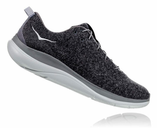 Women Road Running | HOKA ONE ONE Hupana Flow Wool Dark Shadow / Wild Dove