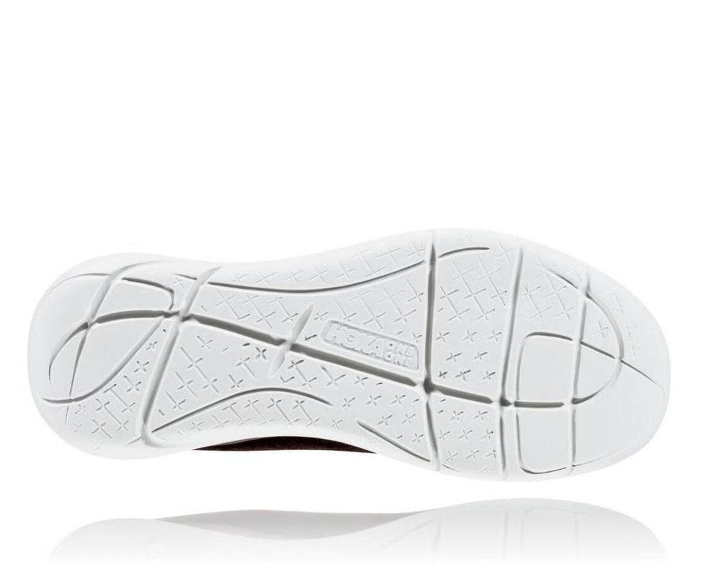 Women Road Running | HOKA ONE ONE Hupana Flow Wool Rose Brown / Evening Sand