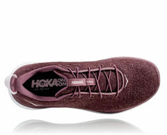 Women Road Running | HOKA ONE ONE Hupana Flow Wool Rose Brown / Evening Sand