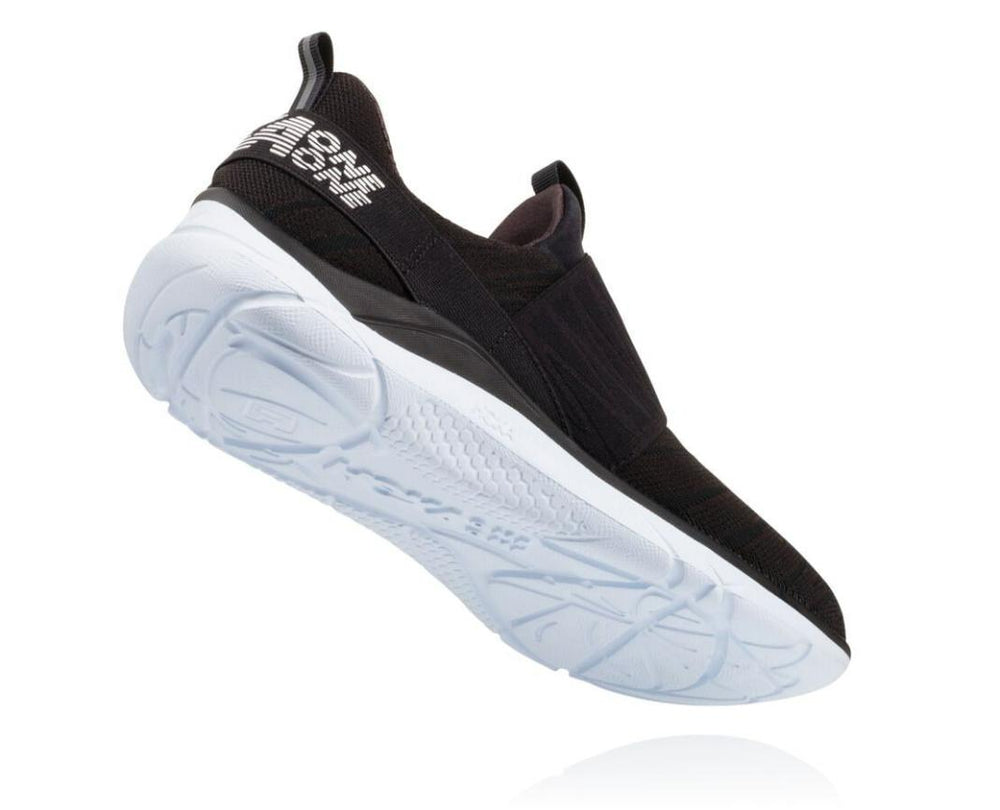 Women Road Running | HOKA ONE ONE Hupana Slip Black / White