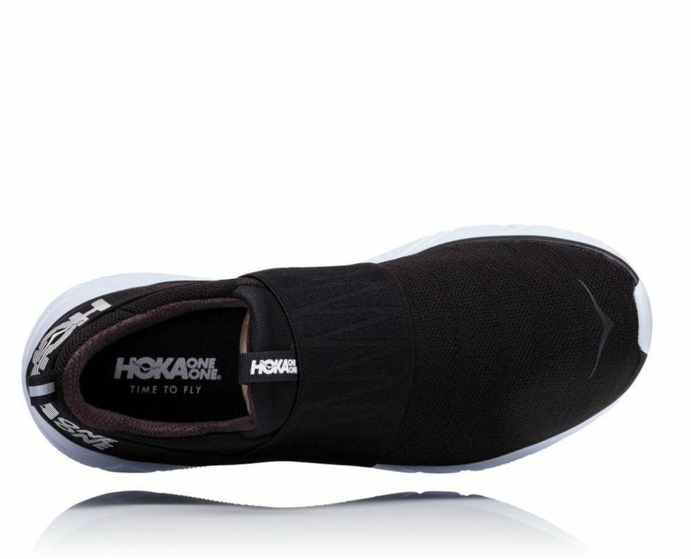 Women Road Running | HOKA ONE ONE Hupana Slip Black / White