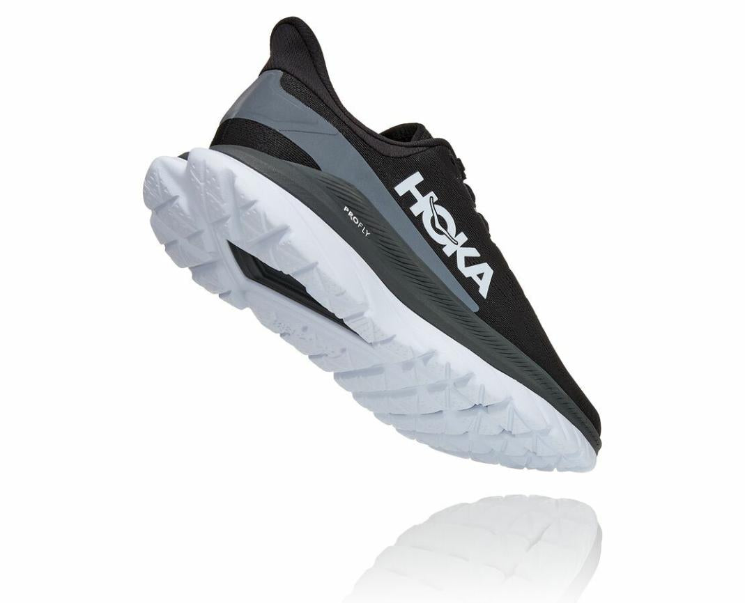 Women Road Running | HOKA ONE ONE Mach 4 Black / Dark Shadow