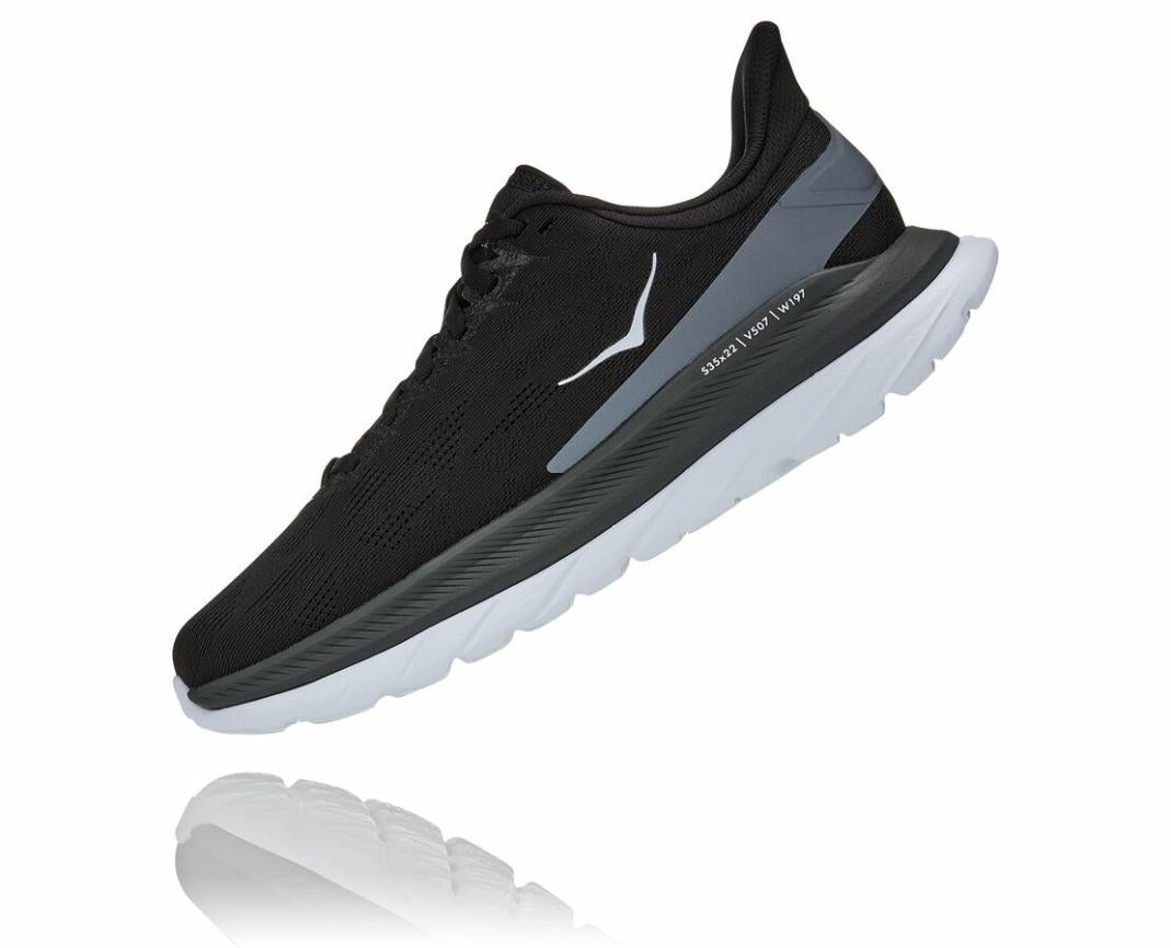 Women Road Running | HOKA ONE ONE Mach 4 Black / Dark Shadow