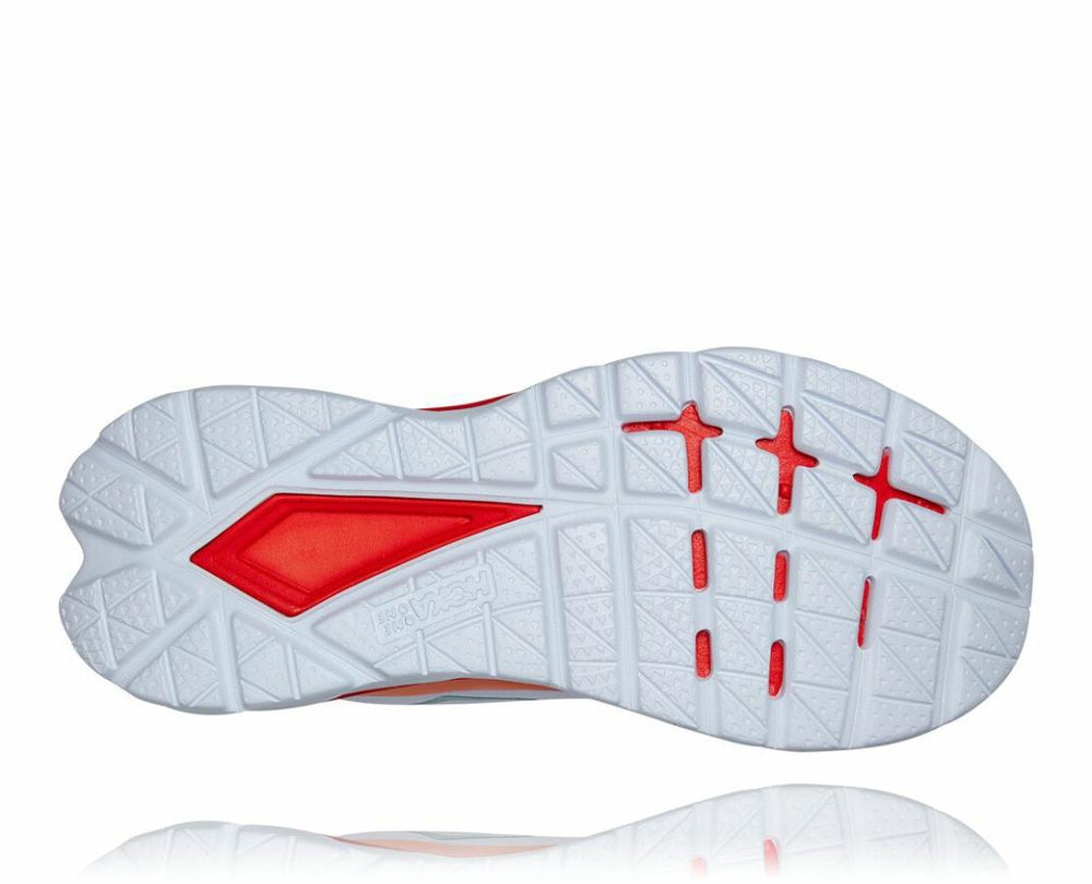 Women Road Running | HOKA ONE ONE Mach 4 White / Fiesta