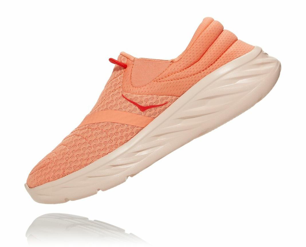 Women Road Running | HOKA ONE ONE Ora Recovery Shoe 2 Cantaloupe / Fiesta