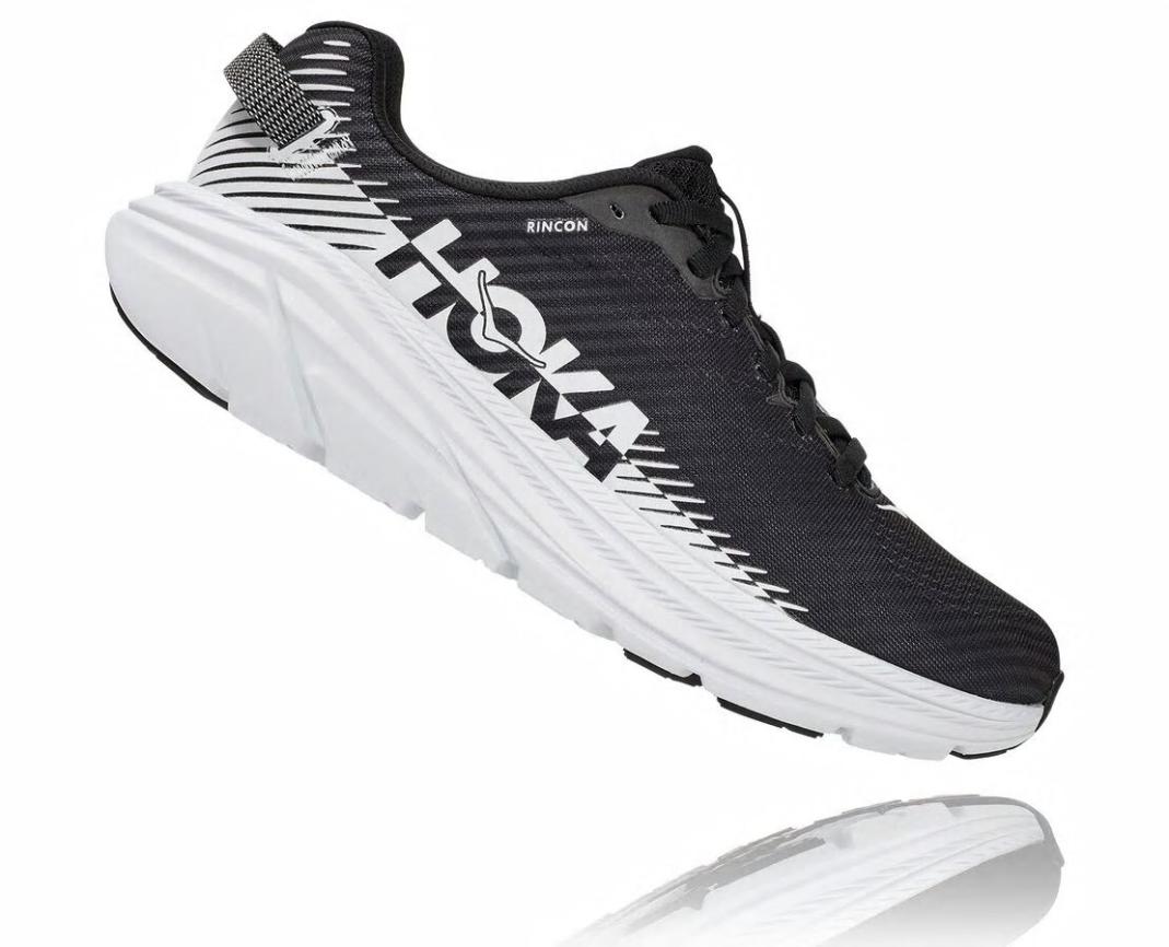 Women Road Running | HOKA ONE ONE Rincon 2 Black / White