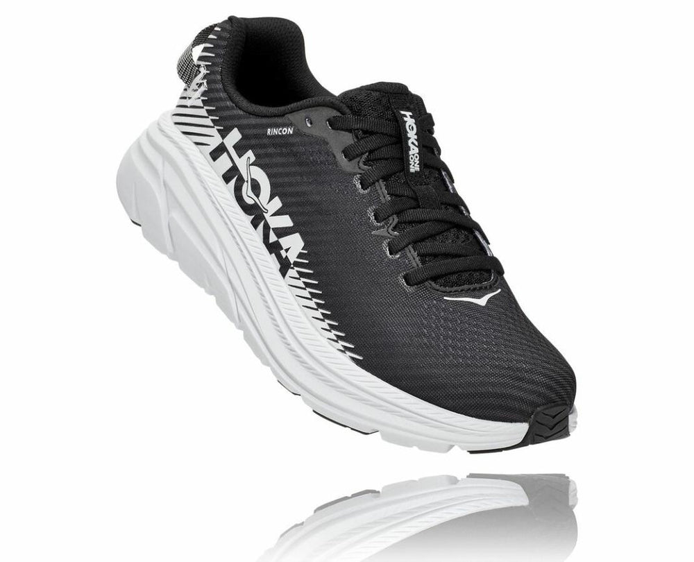 Women Road Running | HOKA ONE ONE Rincon 2 Black / White