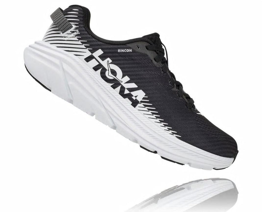 Women Road Running | HOKA ONE ONE Rincon 2 Black / White