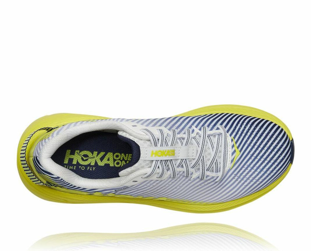 Women Road Running | HOKA ONE ONE Rincon 2 Blanc De Blanc / Citrus