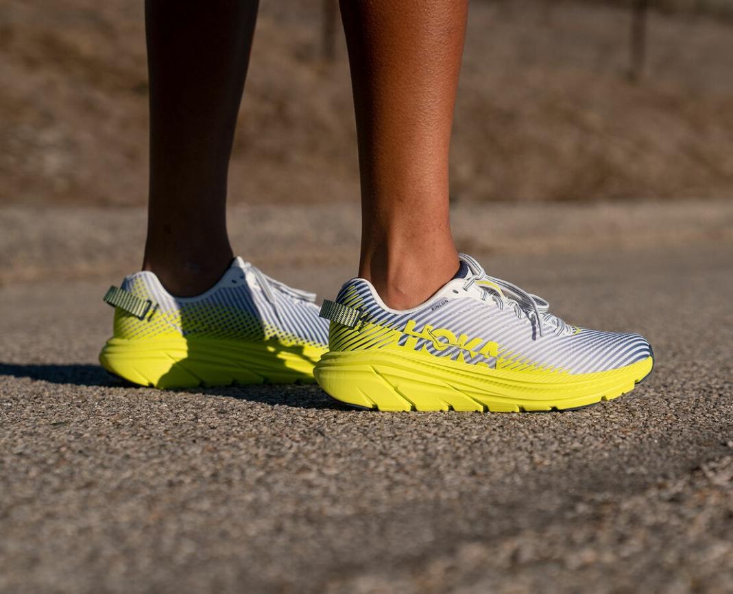 Women Road Running | HOKA ONE ONE Rincon 2 Blanc De Blanc / Citrus