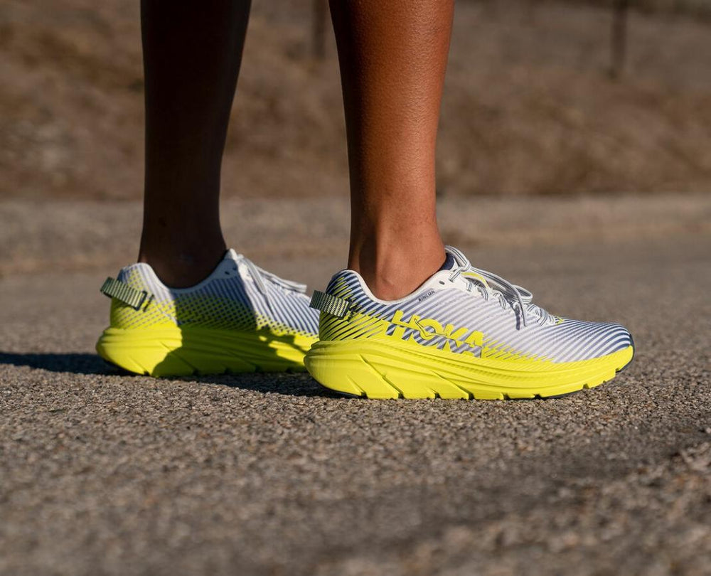 Women Road Running | HOKA ONE ONE Rincon 2 Blanc De Blanc / Citrus