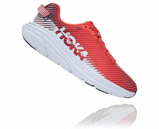 Women Road Running | HOKA ONE ONE Rincon 2 Hot Coral / White