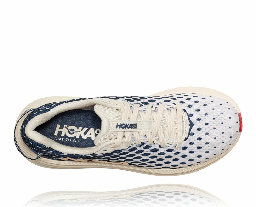 Women Road Running | HOKA ONE ONE Rincon 2 Vintage Indigo / Tofu