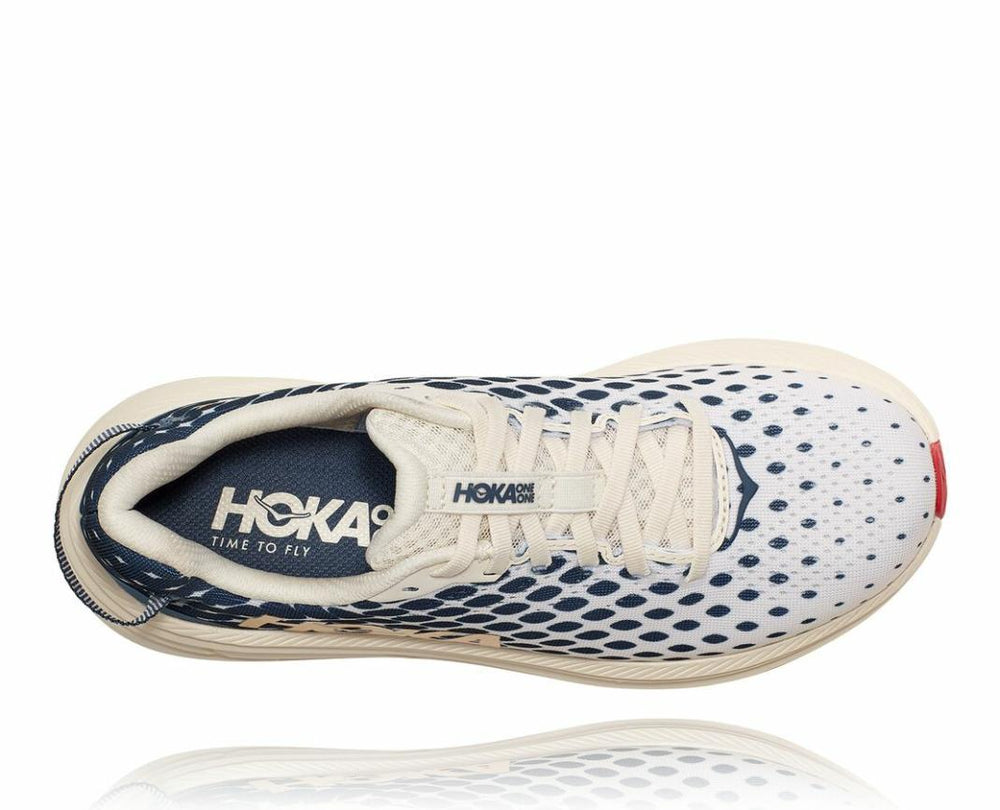 Women Road Running | HOKA ONE ONE Rincon 2 Vintage Indigo / Tofu
