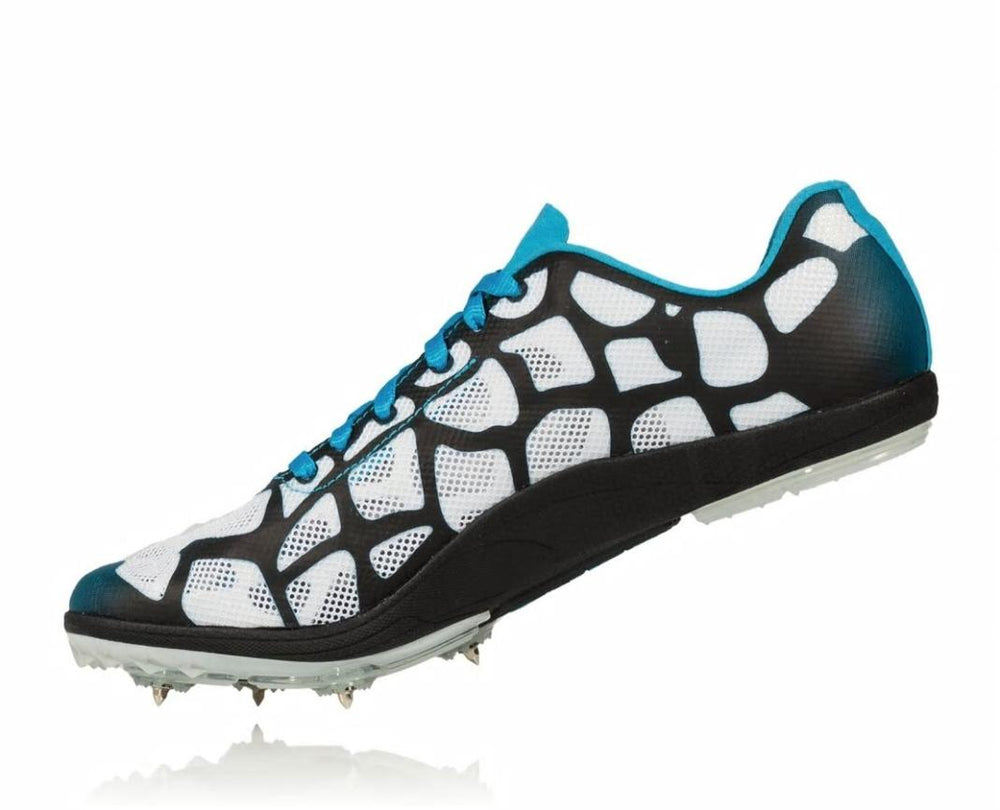 Women Spikes | HOKA ONE ONE Rocket LD White / Cyan