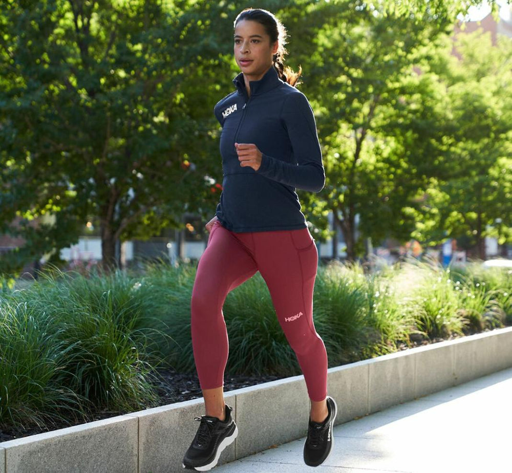 Women Tops | HOKA ONE ONE 1/2 Zip Midlayer Moonlit Ocean