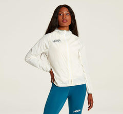 Women Tops | HOKA ONE ONE Full-Zip Wind Jacket White