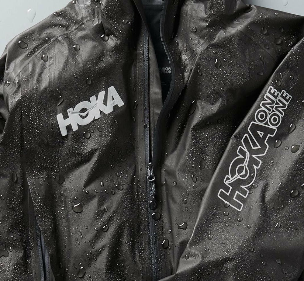 Women Tops | HOKA ONE ONE GORE-TEX Shakedry™ Run Jacket Black