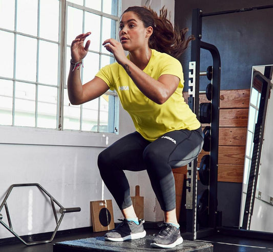 Women Tops | HOKA ONE ONE Performance Short Sleeve Limelight