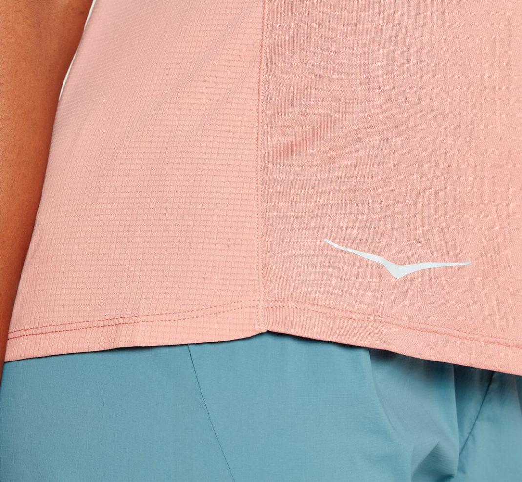 Women Tops | HOKA ONE ONE Performance Short Sleeve Rosette