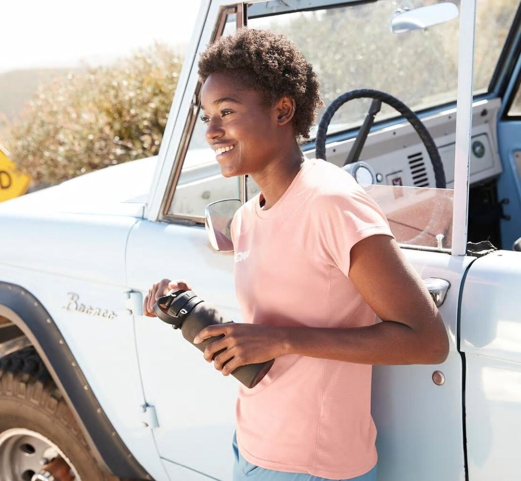 Women Tops | HOKA ONE ONE Performance Short Sleeve Rosette