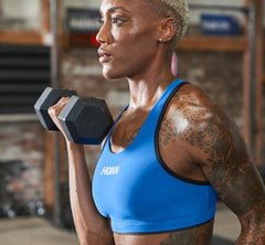 Women Tops | HOKA ONE ONE Performance Sports Bra Imperial Blue