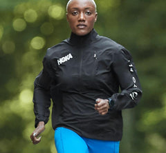Women Tops | HOKA ONE ONE Wind-Resistant Jacket Black