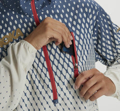 Women Tops | HOKA ONE ONE Wind-Resistant Jacket Tofu / Vintage Indigo