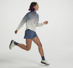 Women Tops | HOKA ONE ONE Wind-Resistant Jacket Tofu / Vintage Indigo
