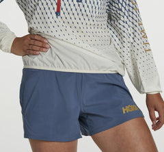 Women Tops | HOKA ONE ONE Wind-Resistant Jacket Tofu / Vintage Indigo