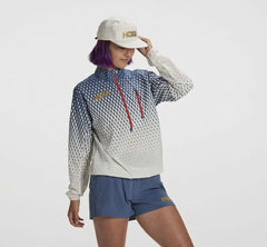 Women Tops | HOKA ONE ONE Wind-Resistant Jacket Tofu / Vintage Indigo