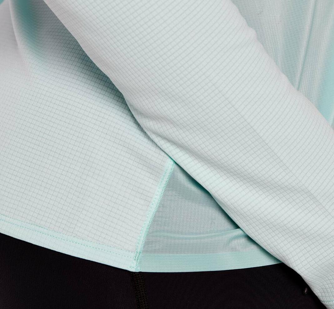 Women Tops | HOKA ONE ONE Wind Shirt Blue Tint