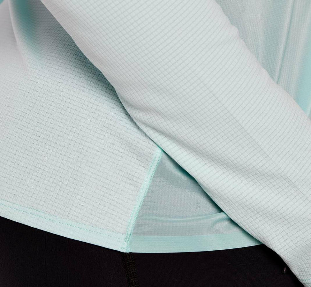 Women Tops | HOKA ONE ONE Wind Shirt Blue Tint