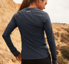 Women Tops | HOKA ONE ONE Wind Shirt Ombre Blue