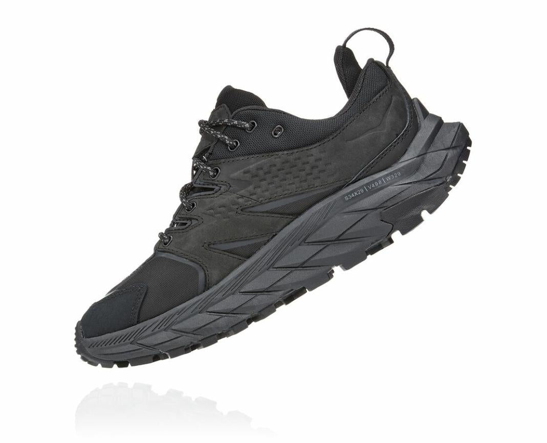 Women Trail Running | HOKA ONE ONE Anacapa Low GORE-TEX Black / Black