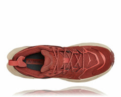 Women Trail Running | HOKA ONE ONE Anacapa Low GORE-TEX Cherry Mahogany / Hot Sauce