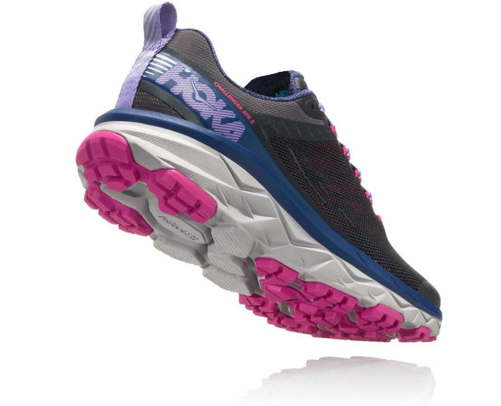 Women Trail Running | HOKA ONE ONE Challenger ATR 5 Ebony / Very Berry