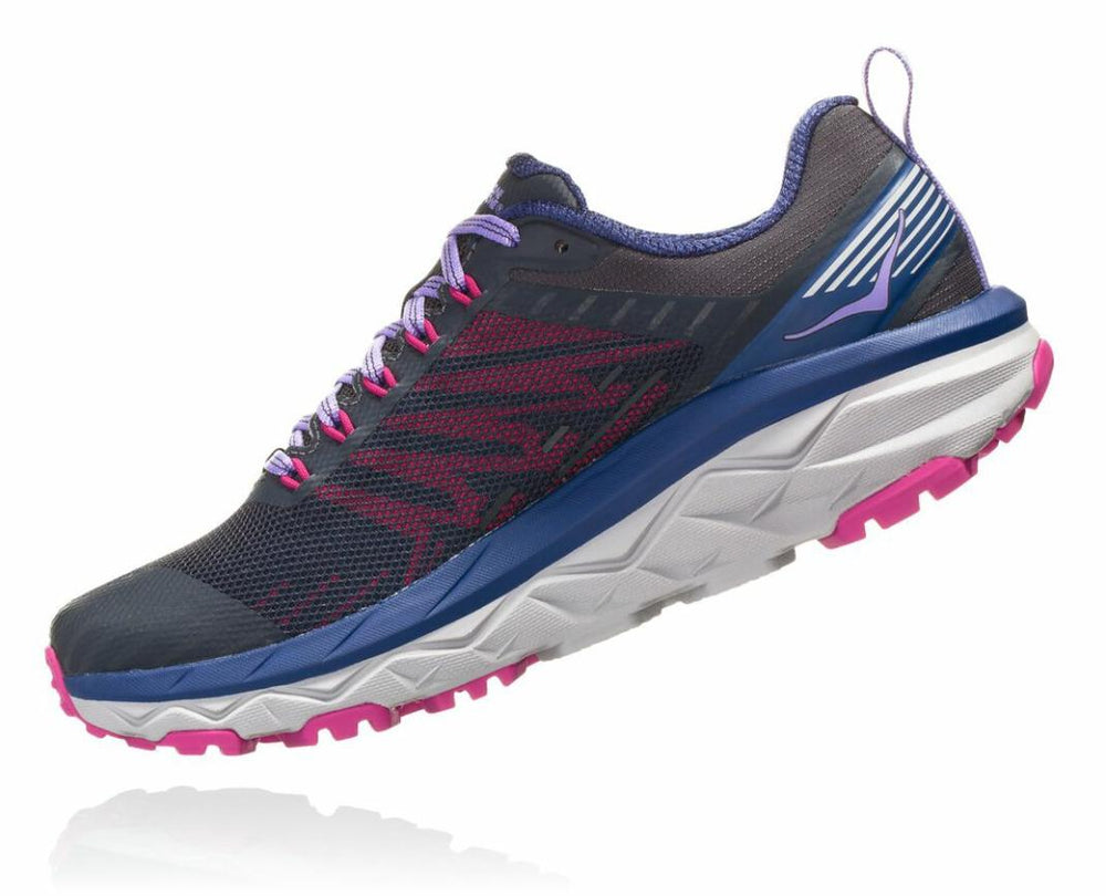 Women Trail Running | HOKA ONE ONE Challenger ATR 5 Ebony / Very Berry