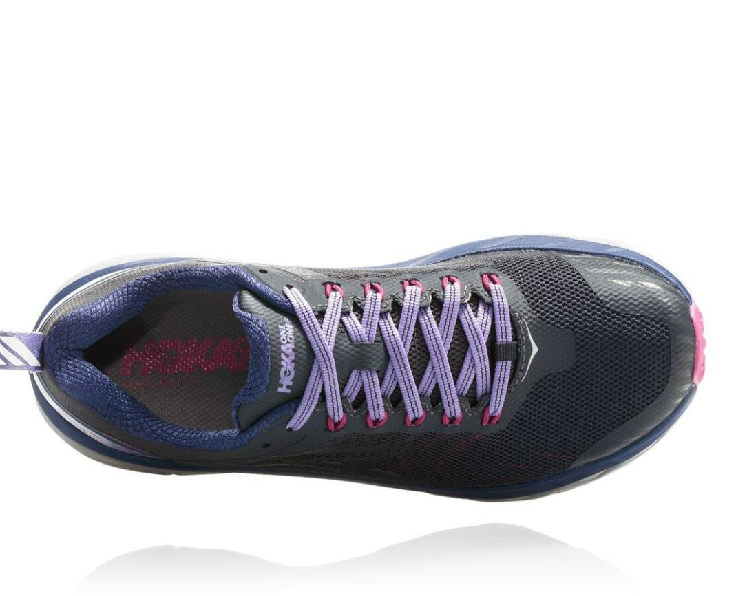 Women Trail Running | HOKA ONE ONE Challenger ATR 5 Ebony / Very Berry