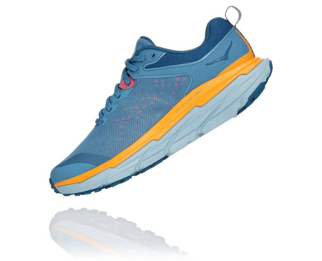 Women Trail Running | HOKA ONE ONE Challenger ATR 6 Provincial Blue / Saffron