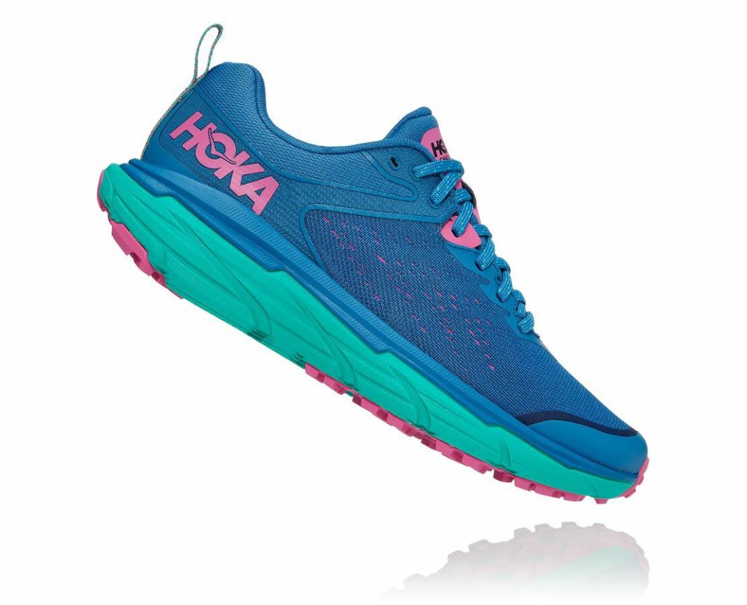 Women Trail Running | HOKA ONE ONE Challenger ATR 6 Vallarta Blue / Atlantis
