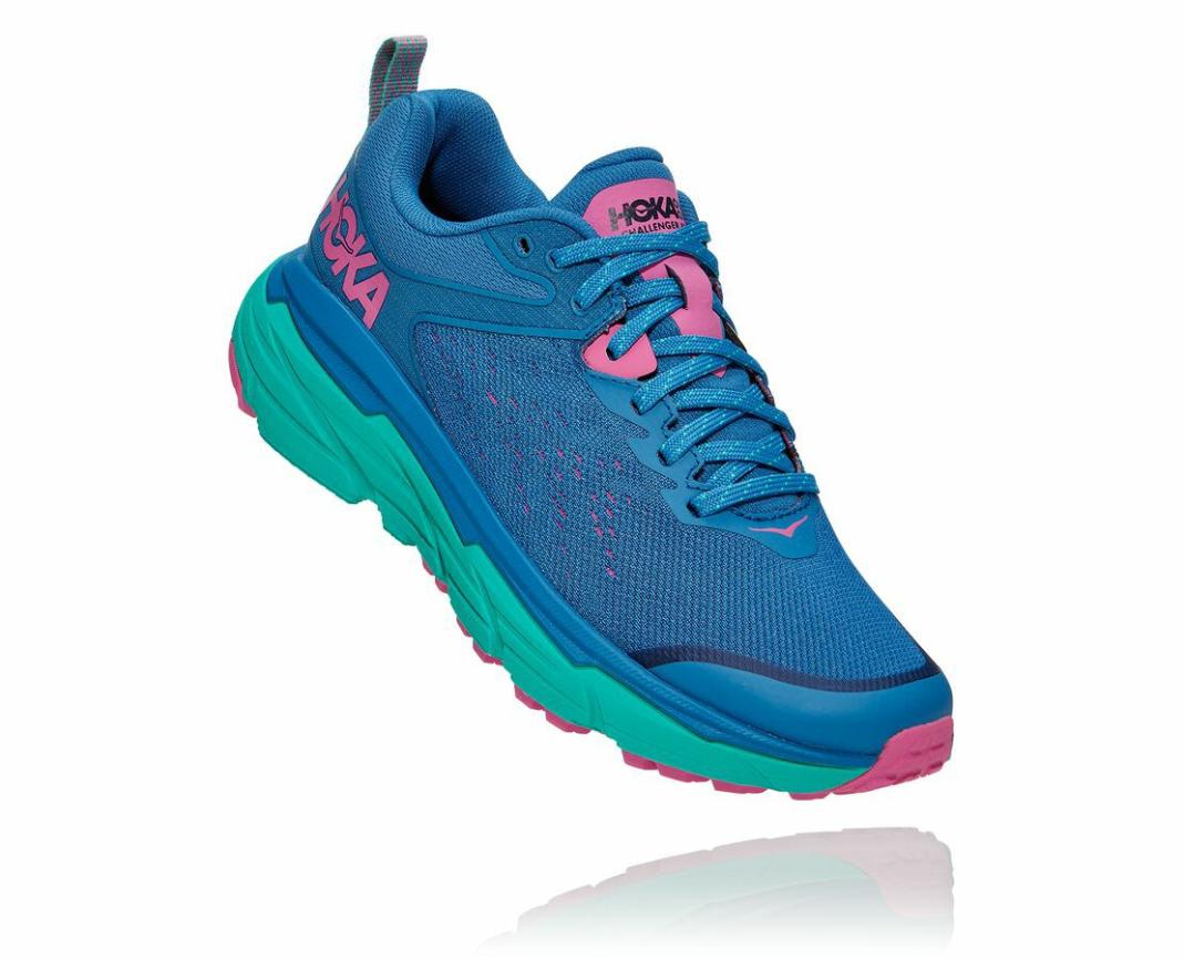 Women Trail Running | HOKA ONE ONE Challenger ATR 6 Vallarta Blue / Atlantis