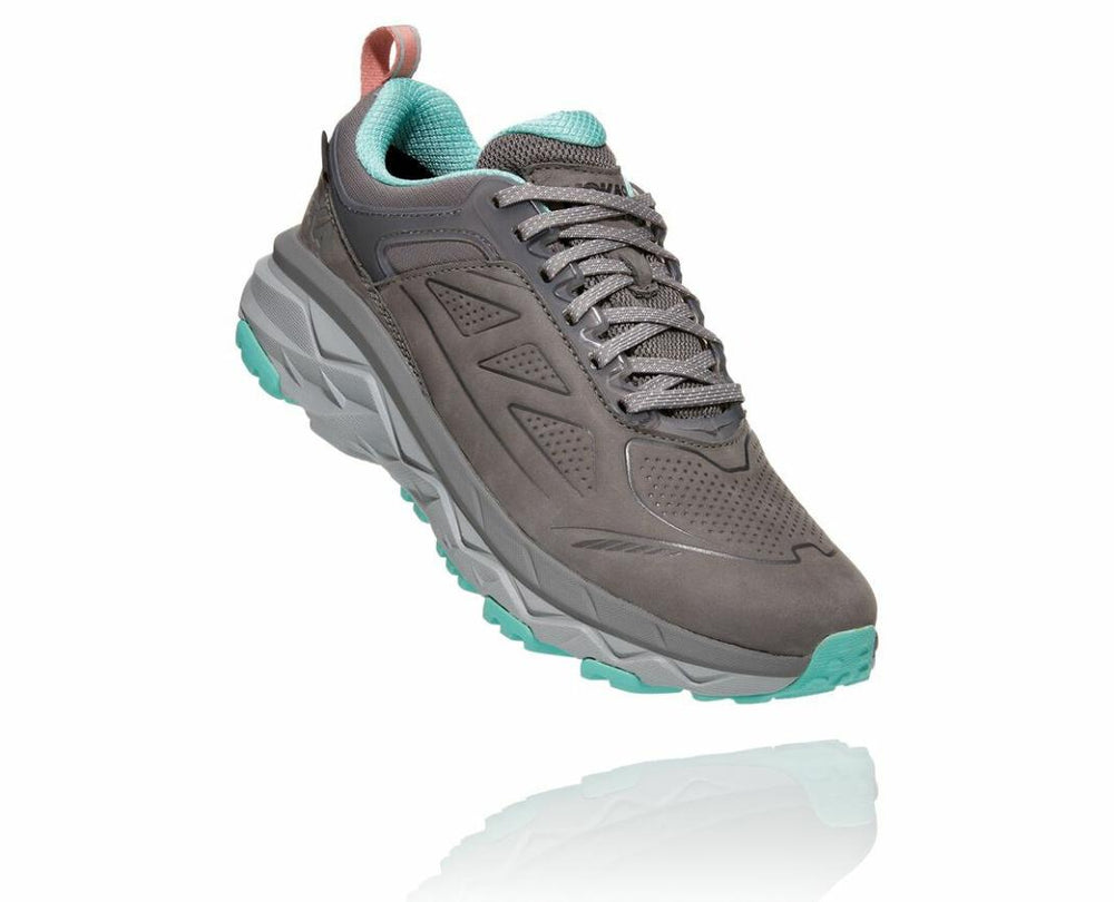 Women Trail Running | HOKA ONE ONE Challenger Low GORE-TEX Charcoal Gray / Wild Dove