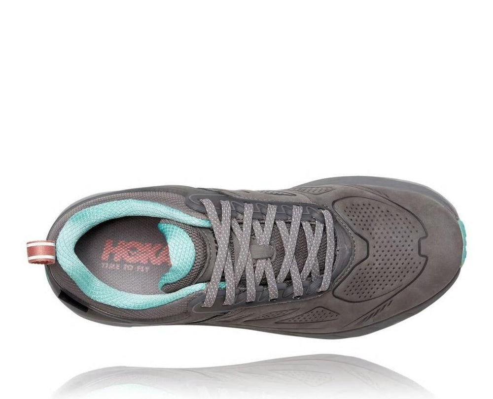 Women Trail Running | HOKA ONE ONE Challenger Low GORE-TEX Charcoal Gray / Wild Dove