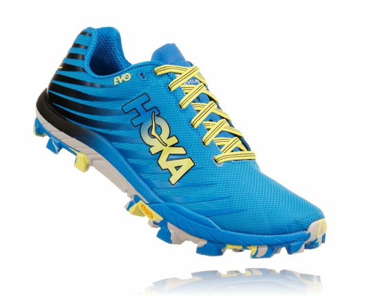 Women Trail Running | HOKA ONE ONE EVO Jawz Cyan / Citrus