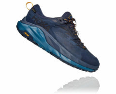 Women Trail Running | HOKA ONE ONE Kaha Low GORE-TEX Black Iris / Moroccan Blue