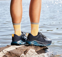 Women Trail Running | HOKA ONE ONE Kaha Low GORE-TEX Black Iris / Moroccan Blue